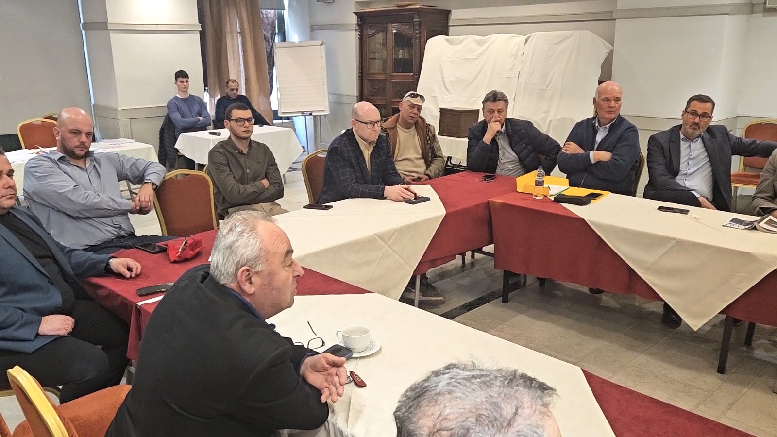 Στιγμιότυπο από την Εκλογική - Απολογιστική Γενική Συνέλευση του ΠΑ.Σ.Ε.ΒΙ.ΠΕ.