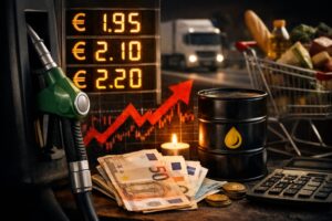 Read more about the article Πότε θα ξεπεράσει η βενζίνη τα δύο ευρώ το λίτρο