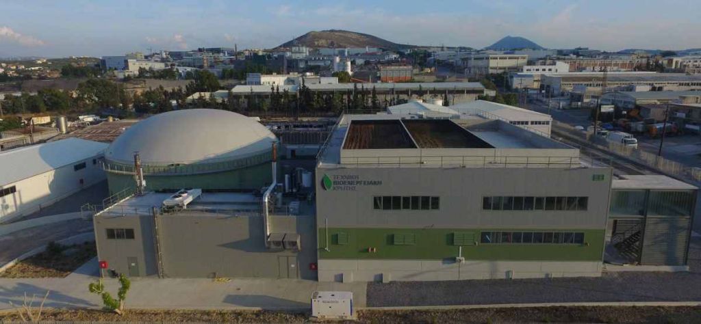 σταθμός Βιοαερίου της Τεχνικής Βιοενεργειακής Κρήτης 