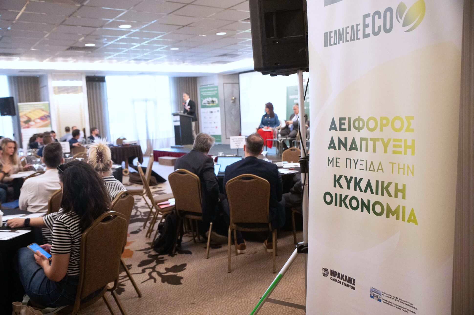 στιγμιότυπο απο συνέδριο της aenergy 