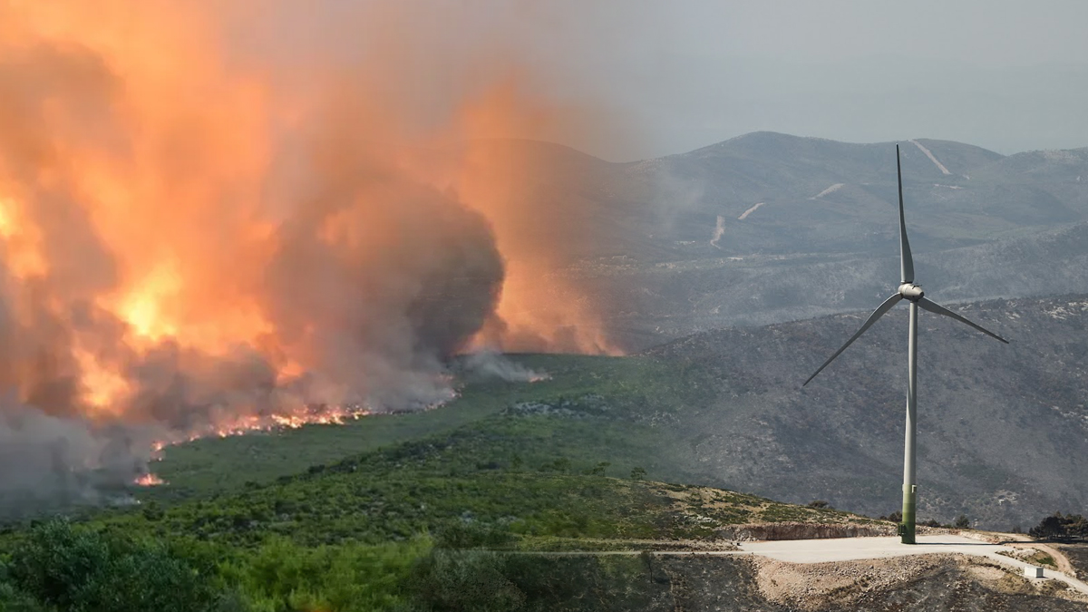 You are currently viewing Φωτιά στη Βοιωτία: Το δίκτυο ηλεκτροδότησης του αιολικού πάρκου, δείχνει η πρώτη αυτοψία