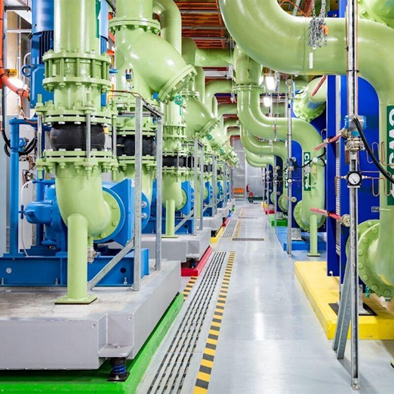 εσωτερικό ενός  κέντρου δεδομένων (data center)